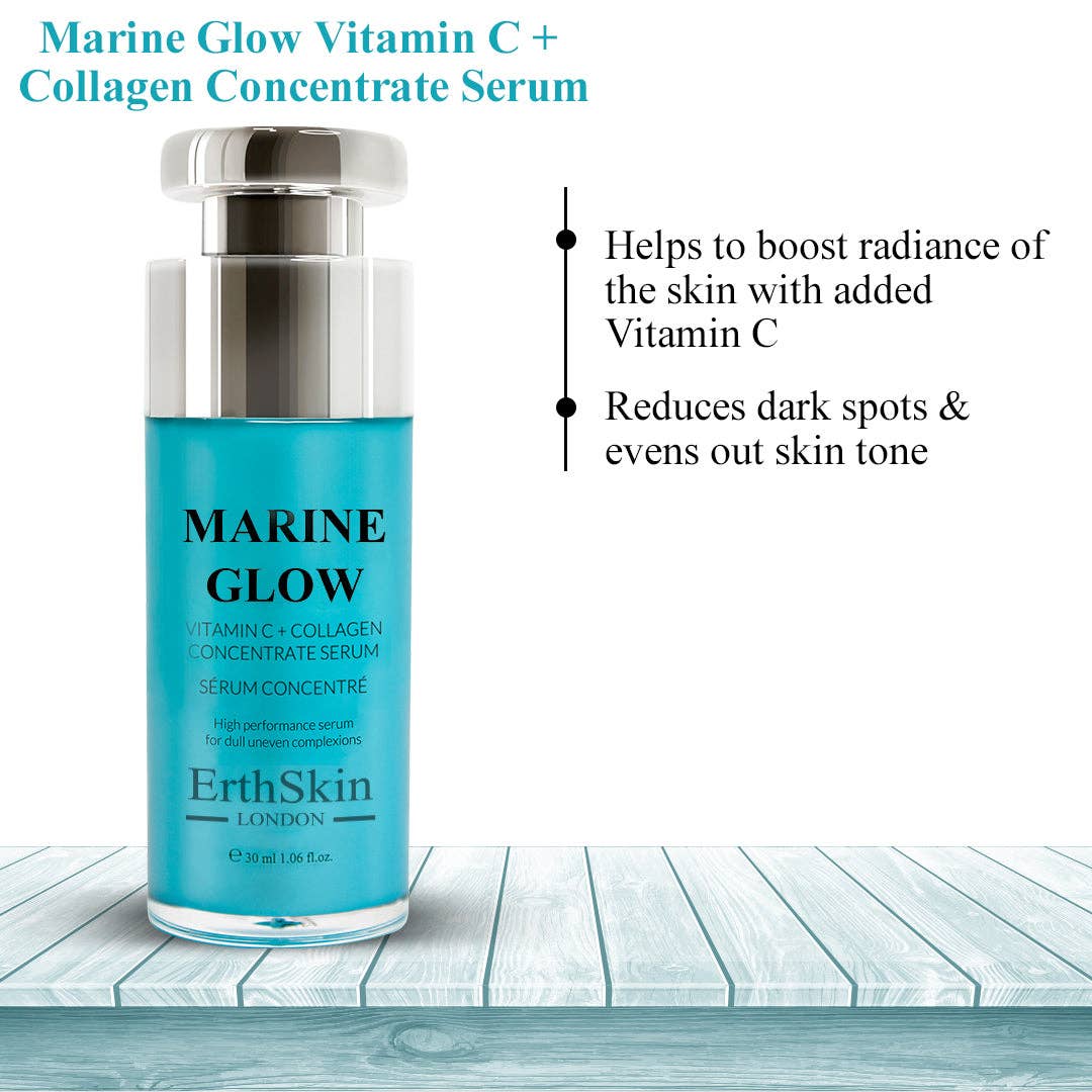 Eclat Cosmetic Ltd – wholesale Facial serum/concentrate – Marine Glow Vitamin C + Collagen Concentrate Serum 30ml1