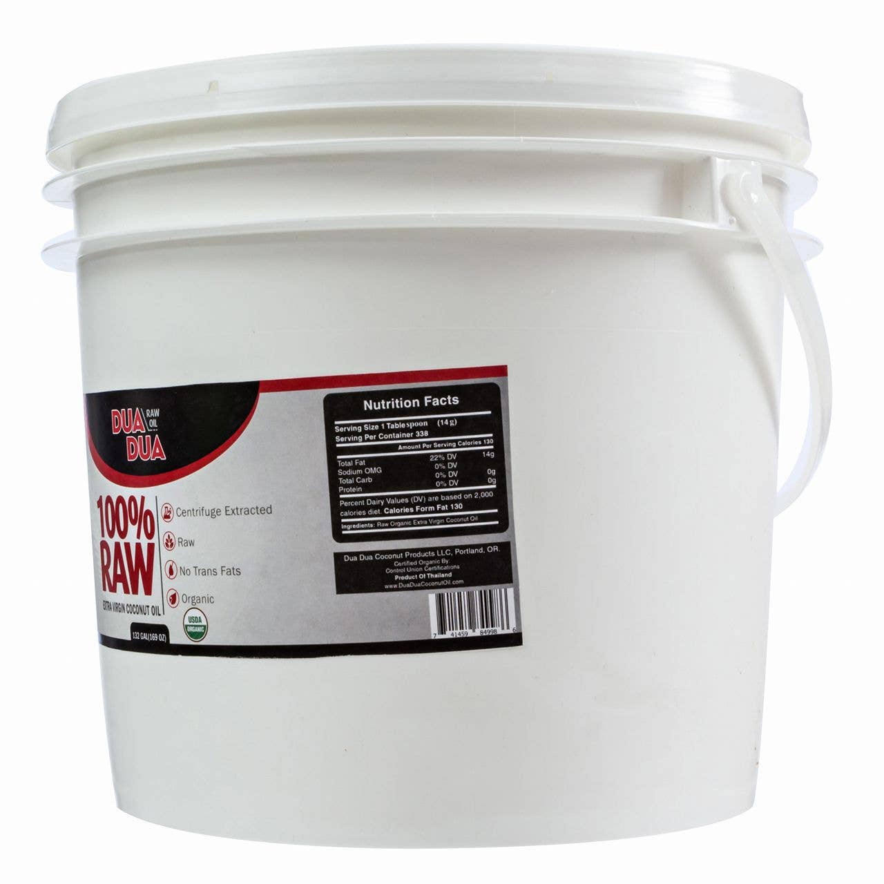 Dua Dua Coconut Products LLC - Wholesale Bakolie - Dua Dua Biologische Rauwe Extra Vierge Kokosolie 5 liter GRATIS VERZENDING!2