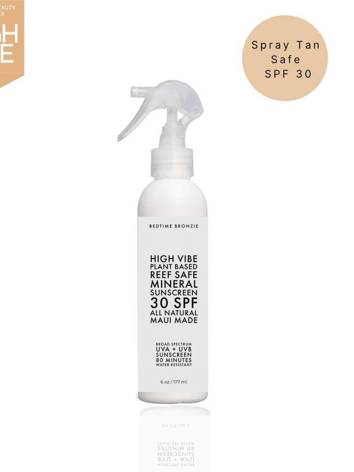 Wholesale Spray Tan Safe- Mineral SPF 30 for wholesale by Bedtime Bronzie