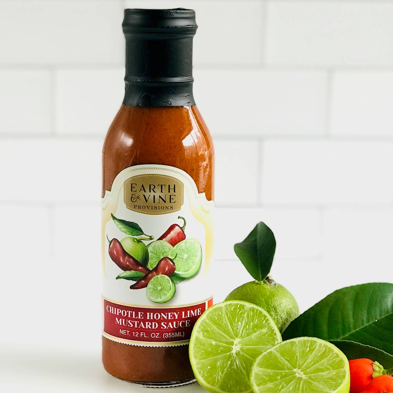 Earth & Vine Provisions, Inc. – wholesale Mustard – Chipotle Honey Lime Mustard Sauce0