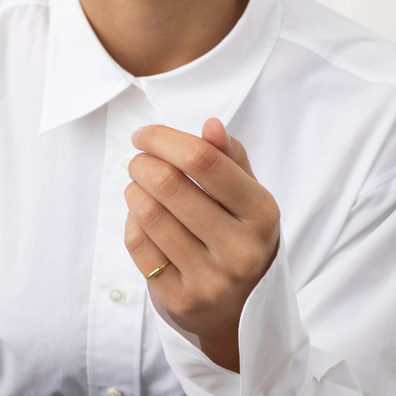 A-Brend Jewelry – wholesale Band/Stackad Ring – Ofelis 18K guldpläterad1