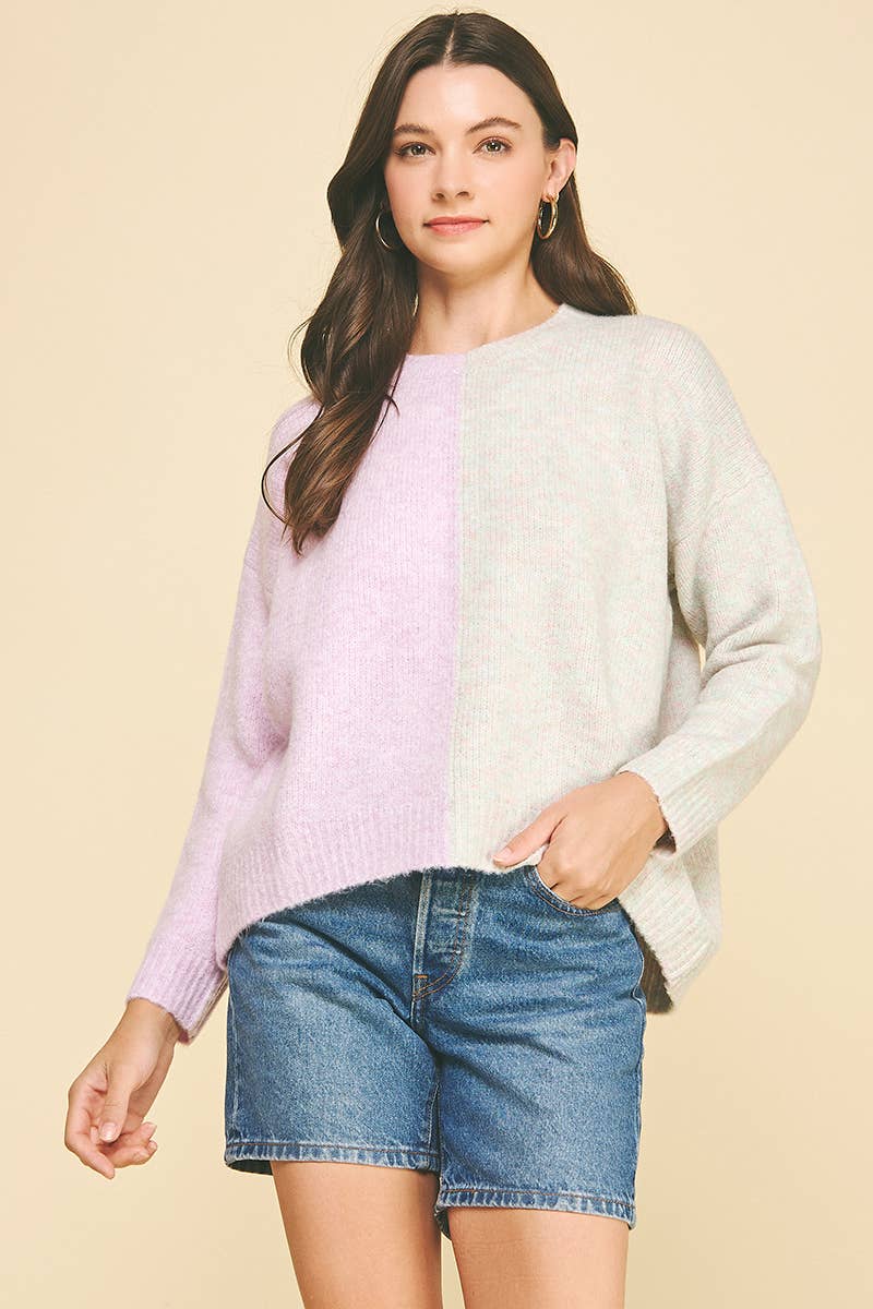 PINCH - Wholesale Pullover-trui - Dames - COLORBLOCK TRUI - 3276WS12
