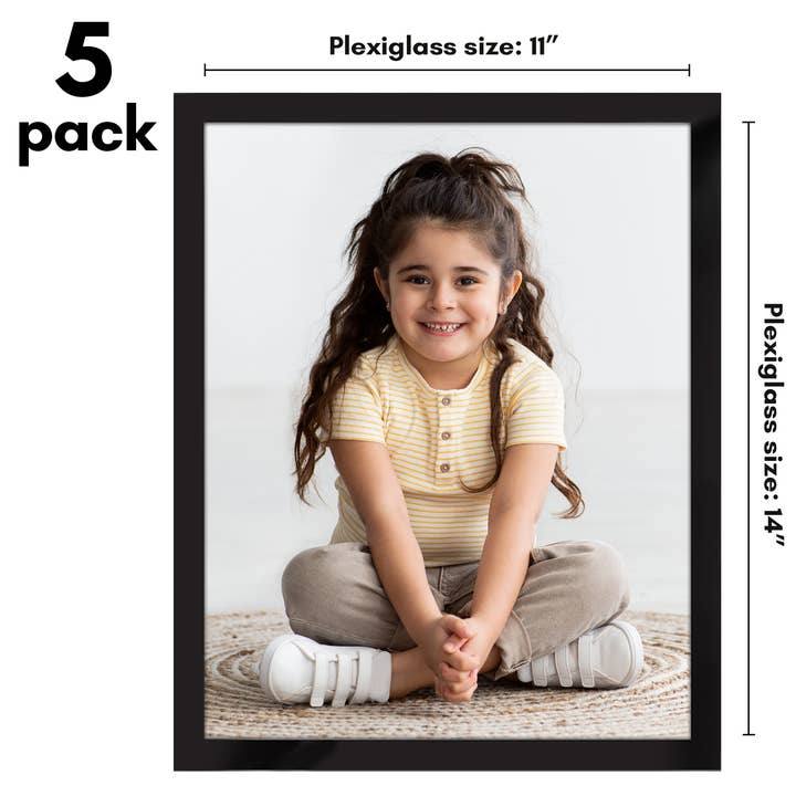 Americanflat - Wholesale Picture Frame - Americanflat 5 Pack Picture Frames Plexiglass Cover17