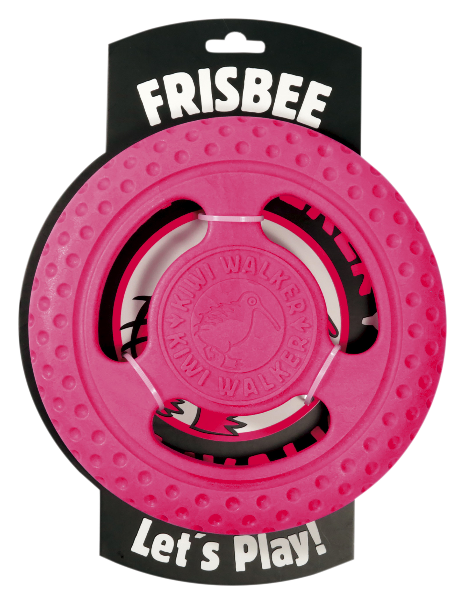 IGSM LTD - Wholesale Apporteerbal voor honden - Hond - KIWI Walker hondenfrisbee van TPR-schuim in roze5