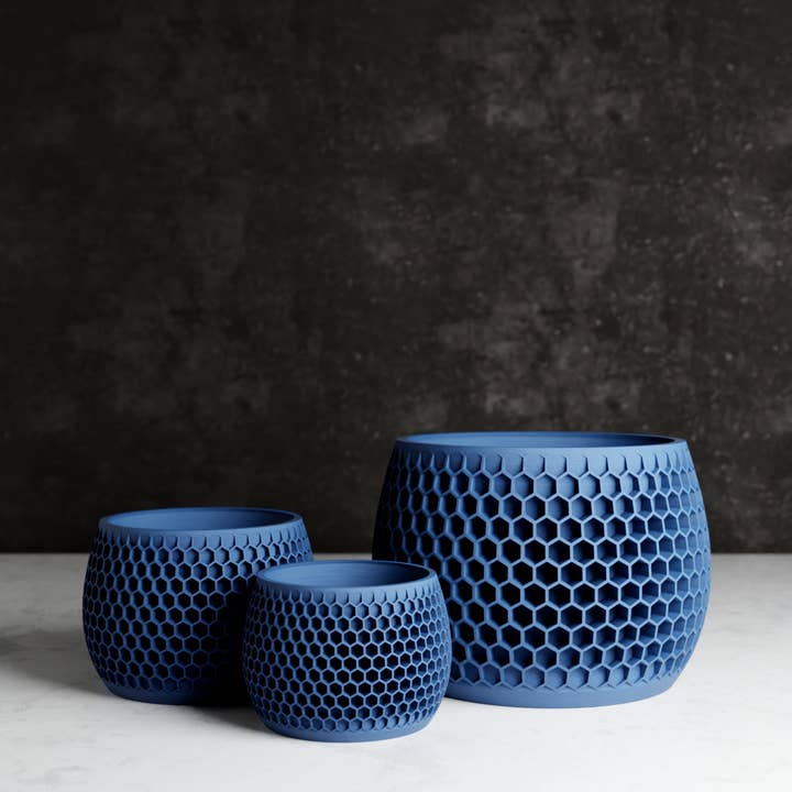 Modernized Pottery - Wholesale Plant Pot - HONEYCOMB Planter