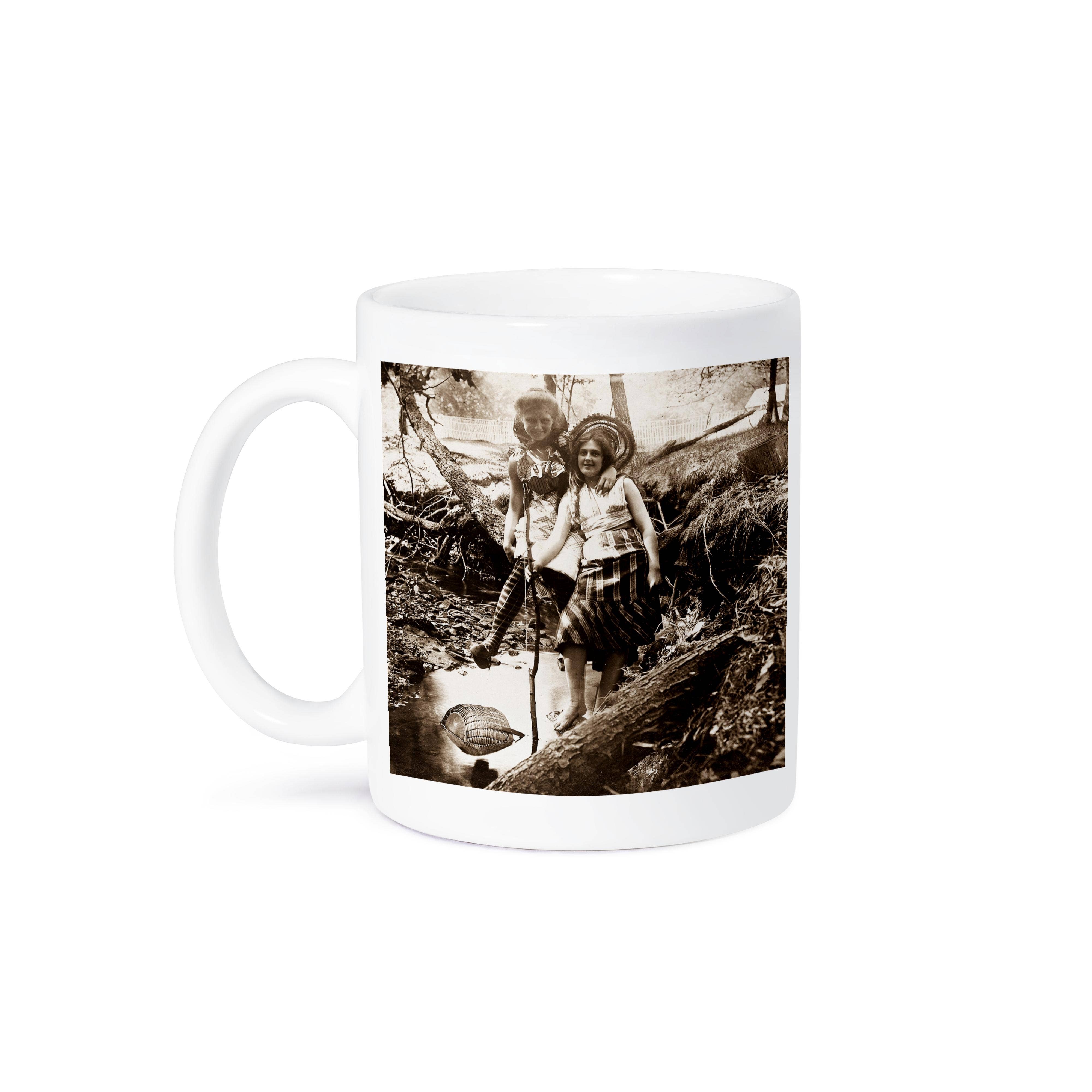 3dRose - Wholesale Coffee Mug - 3dRose, Trout Fishing Sepia tone, Mug8