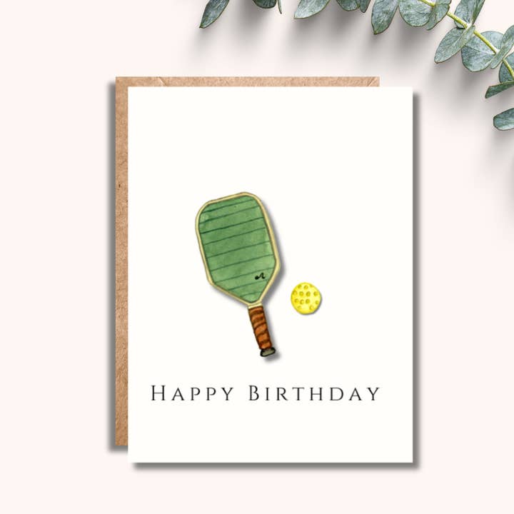 Pickleball Birthday for wholesale by Amy Rae Maker