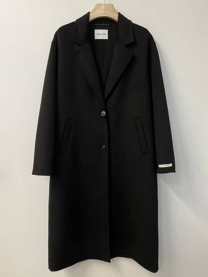 Stijlvolle jas met kraag en knopen voor wholesale door SUNNY STUDIO