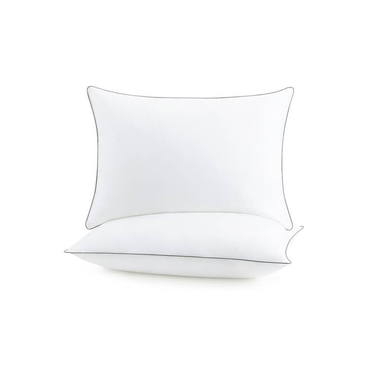 Arkwright Home - Wholesale Bedding Pillow - Cotton Bed Pillow 2pk, Size Options, Hypoallergenic