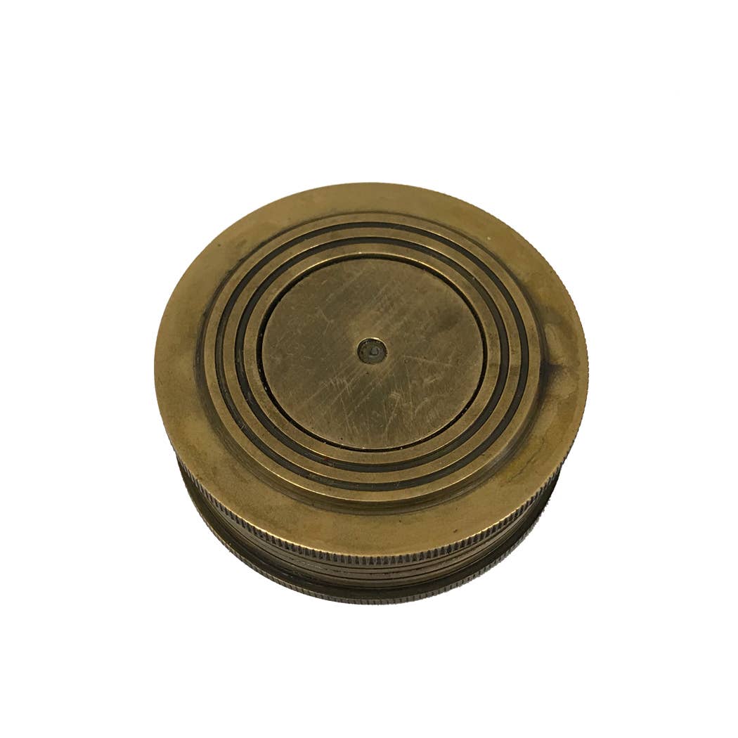 Madison Bay Co. - Historical Home Decor Reproductions - Wholesale Navigatiekompas - Verouderd Messing Zakzonnewijzer - Antieke Reproductie, 2"4