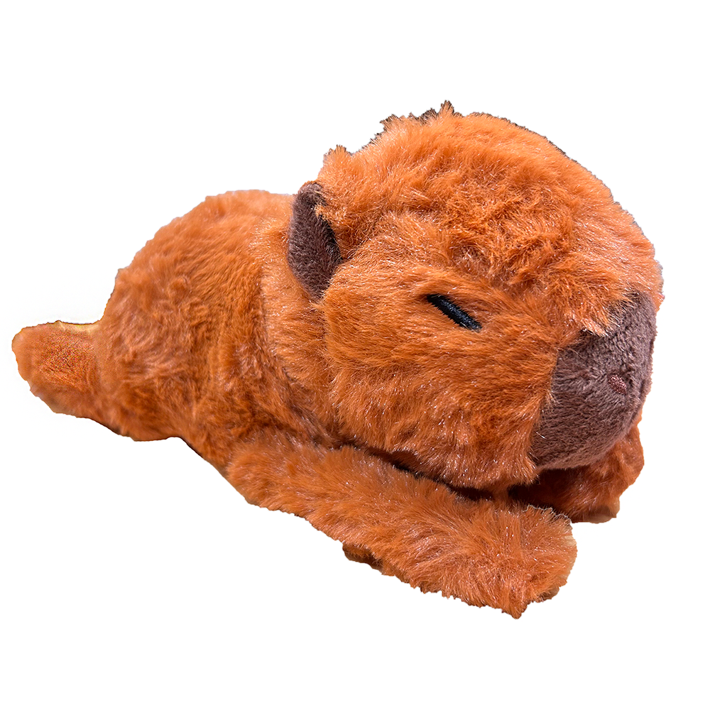 Texas Toy Distribution - Wholesale Stuffed/Plush Toy - Kids & Baby - Capybara Plush Stuffed Animal with Two Slap Bracelets1