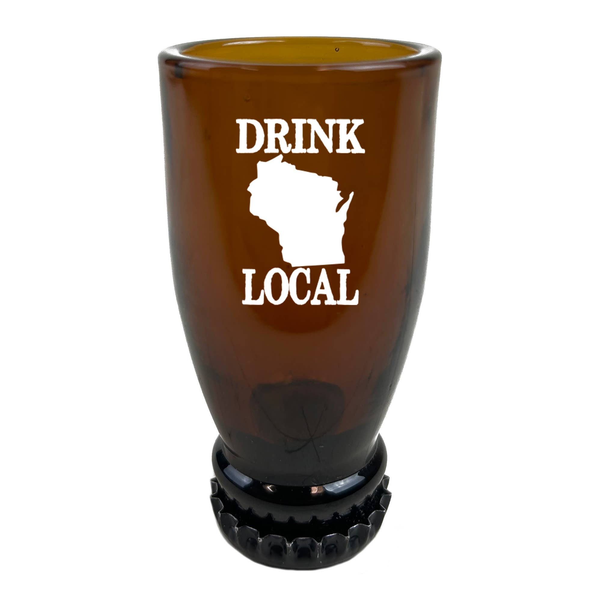 Torched Products - Wholesale Shot Glass - Drink Local Beer Bottle Shot Glass43