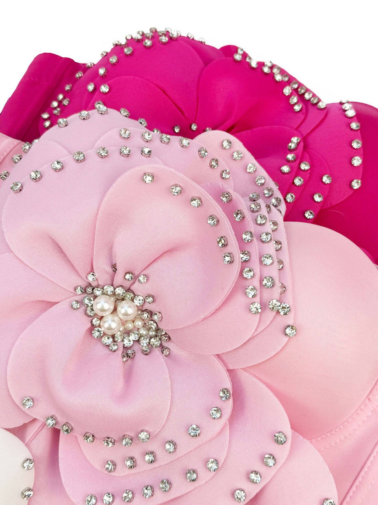 Productseeker - Wholesale Corset - Women's - VE008 Elegant Multi-Layer Beaded Floral Herringbone Bra7