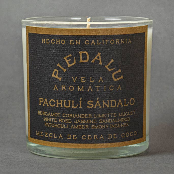 7OZ/198G PACHULÍ SÁNDALO for wholesale by PIEDALU VELA AROMÁTICA