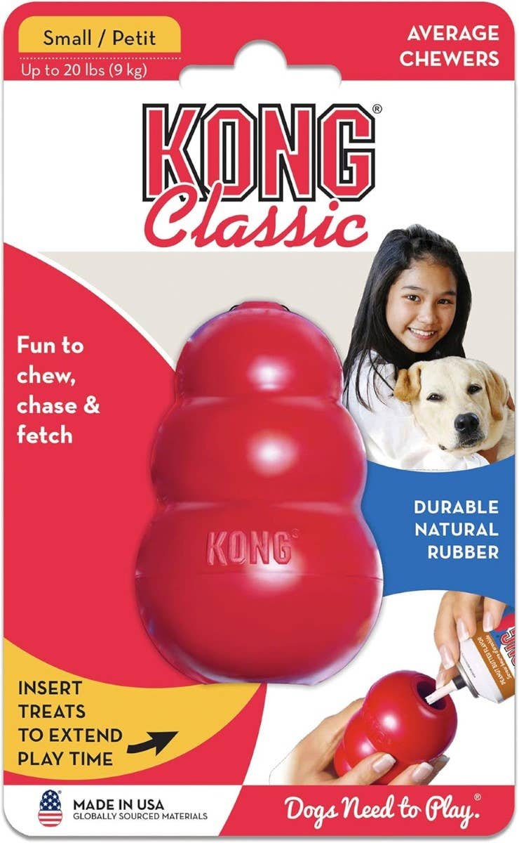 Playful Tail - Wholesale Pet Chew Toy - Dog - KONG Classic Dog Toy (Multiple Sizes Available)1