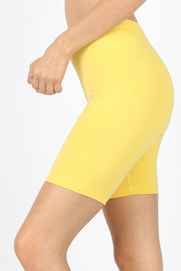 42POPS - Wholesale Athletic Shorts - Women's - ...PLUS SIZE COTTON BIKER SHORTS3