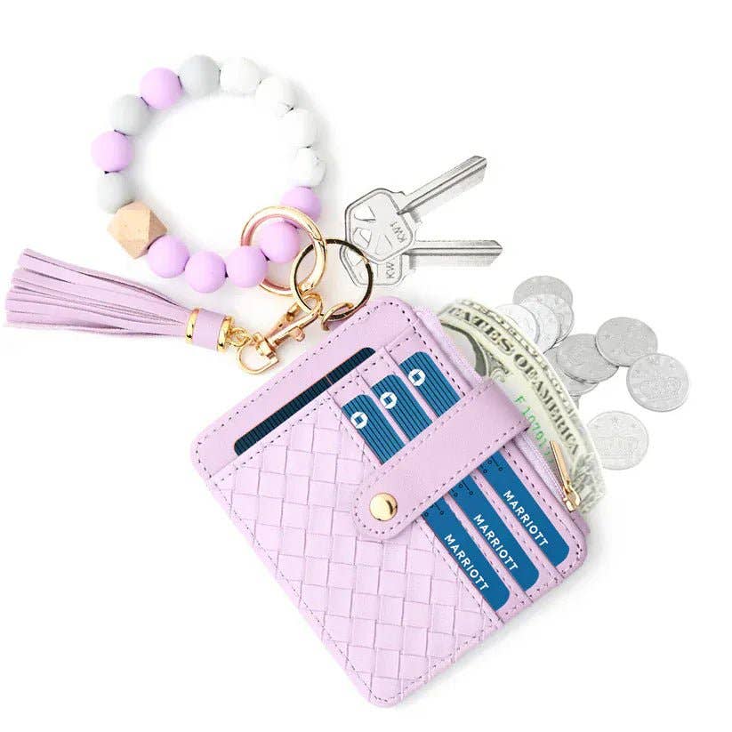MiMi Wholesale - Wholesale Wallet - Women's - BB139x205 Nina Quilted Beaded Keychain Bracelet Wallet5