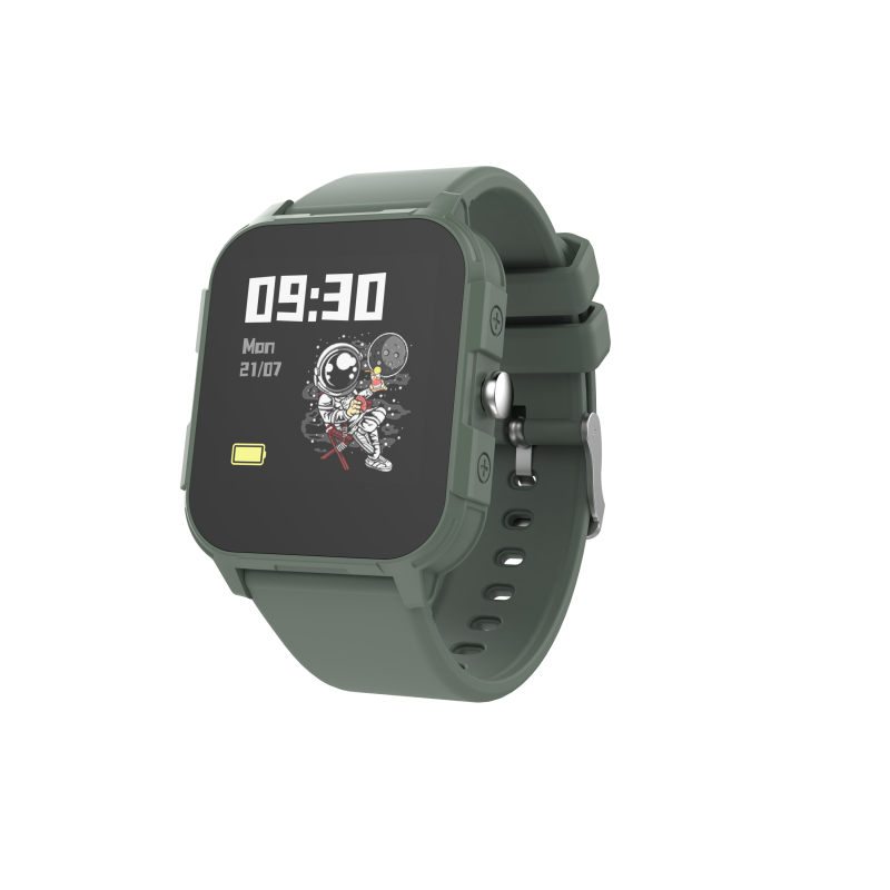 DCU TECNOLOGIC - Wholesale Wrist Watch - Kids - SMARTWATCH JUNIOR-TEENS 7-14 YEARS OLD ARMY GREEN1