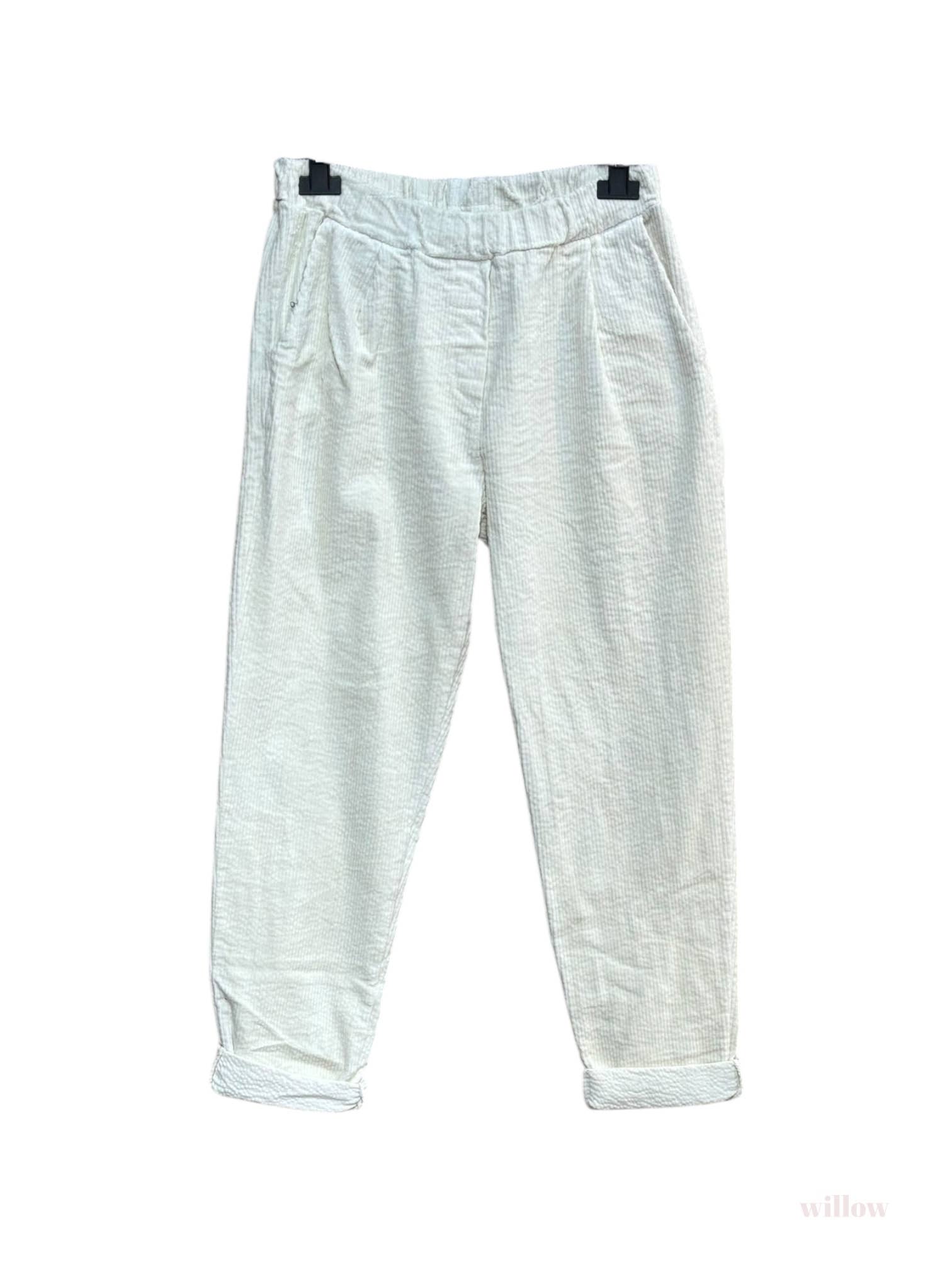 Moonsun – wholesale Byxor - Dam – #7360 ribbade sammetbyxor2