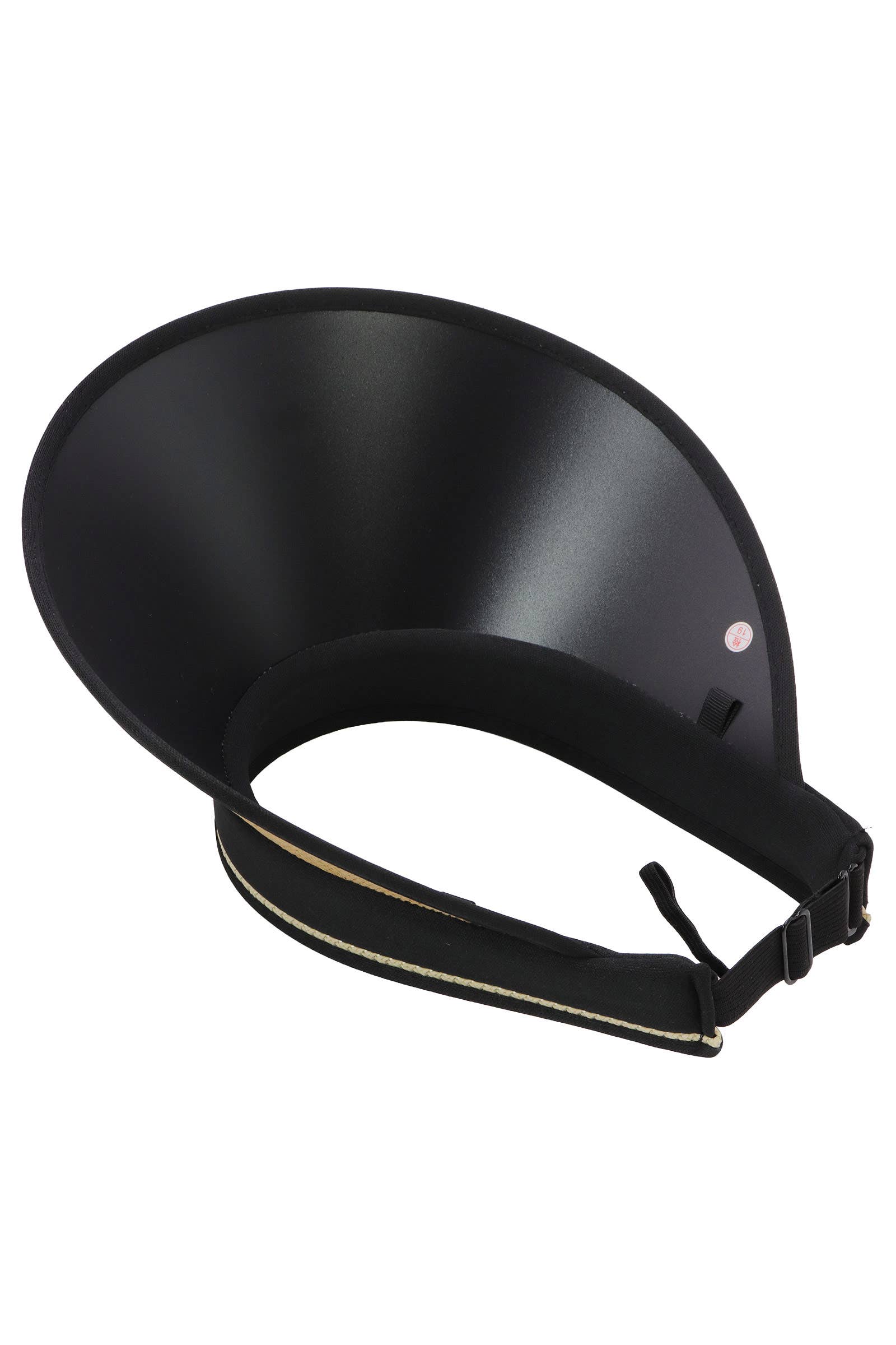 ASSORTED Pack And Go Paper Straw Roll-up Sun Visor for wholesale on Faire4