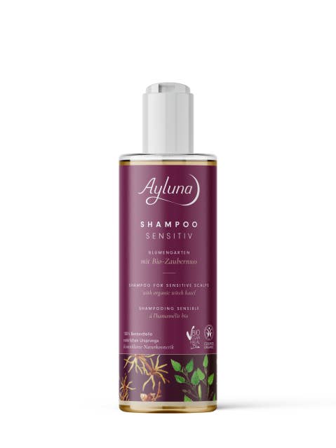 Shampoo Sensitive Flower Garden for wholesale by Ayluna Naturkosmetik GmbH