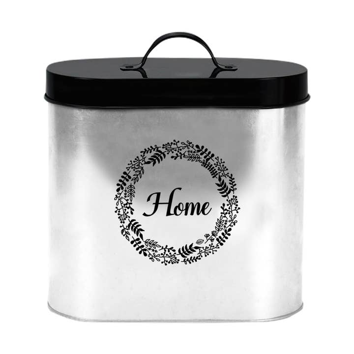 Contenitori Gathery in metallo zincato con coperchi per tè per la vendita all'ingrosso da parte di DAHO