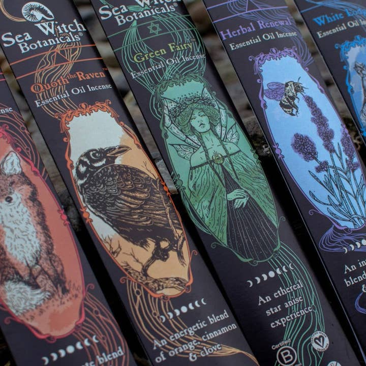 Sea Witch Botanicals - Wholesale Incense - Incense: Wholesale Core 5 Starter Kit