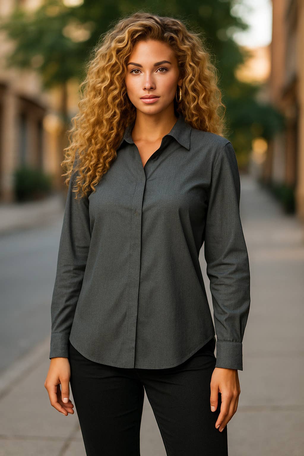 A Woman we Love - Wholesale Button Down Shirt - Women's - 🇬🇧 NEW IN: Lot of 20 Autumn/Winter Shirts8