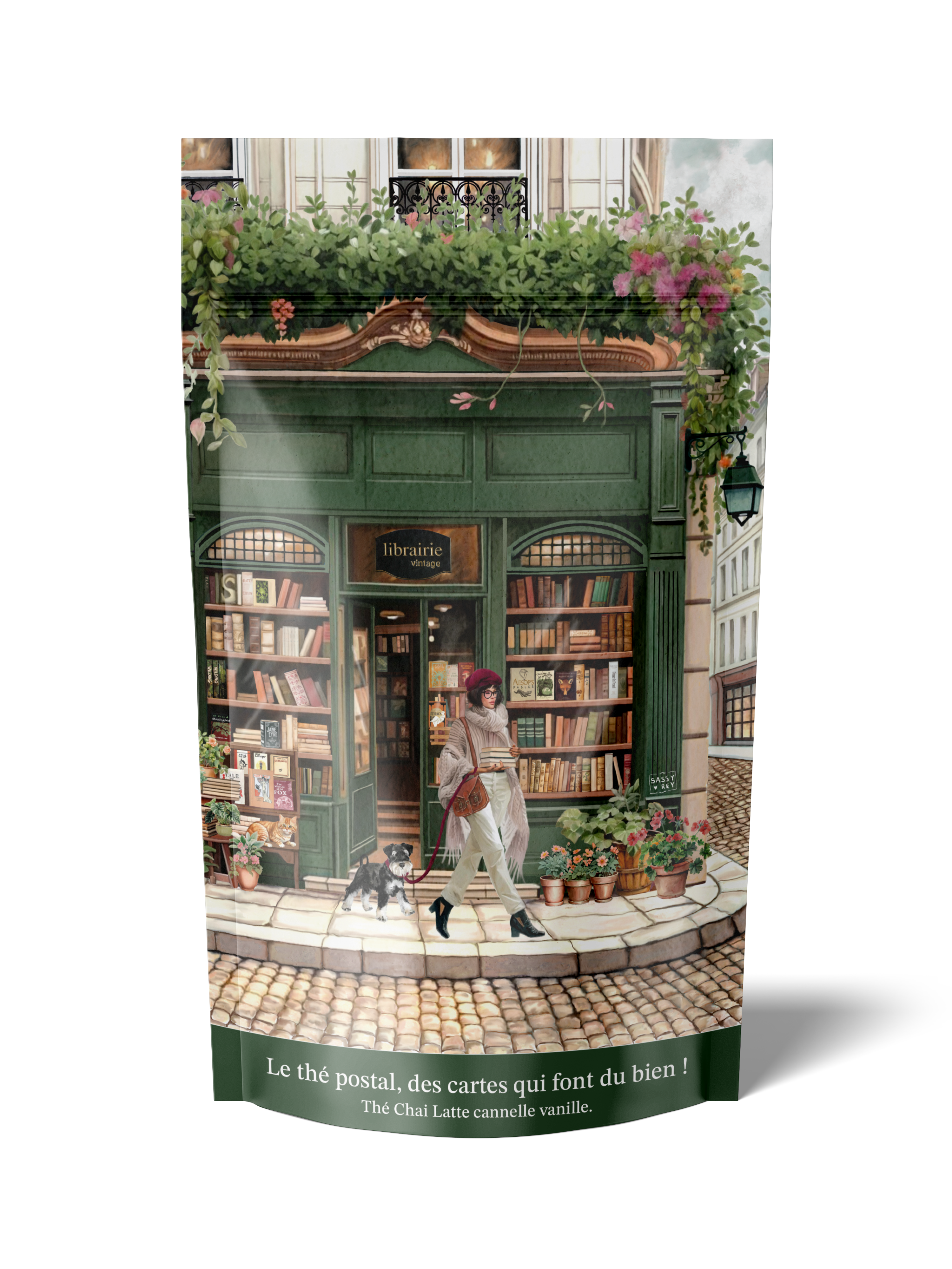 Zigzag Island - Wholesale Loose Tea - THE POSTAL TEA THE VINTAGE BOOKSTORE0