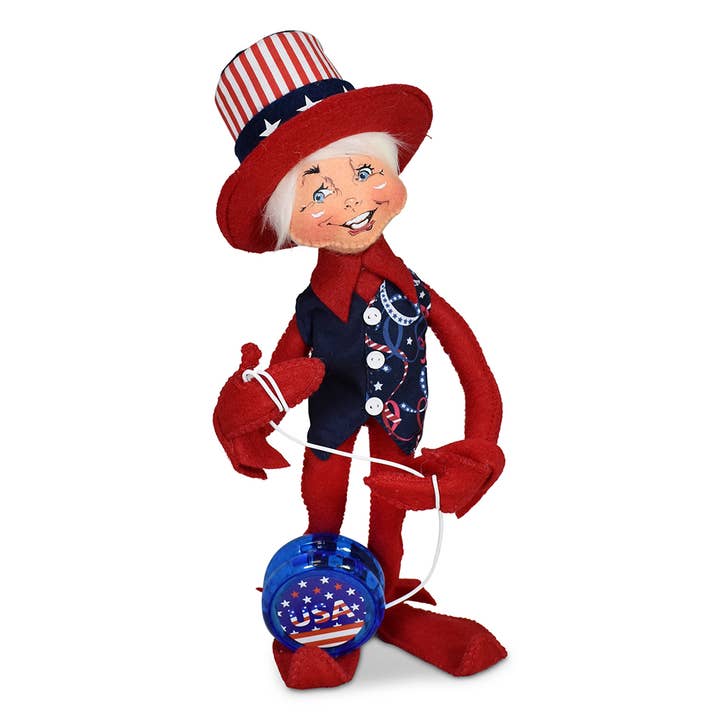 12in Patriotic Elf for wholesale by Annalee