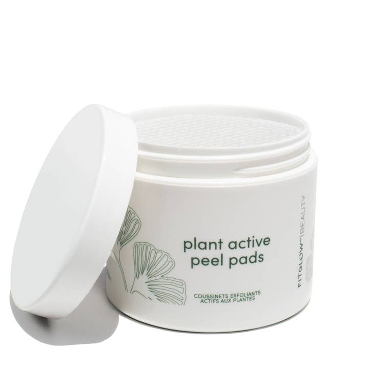 Plant Active Peel Pads for wholesale by Fitglow Beauty