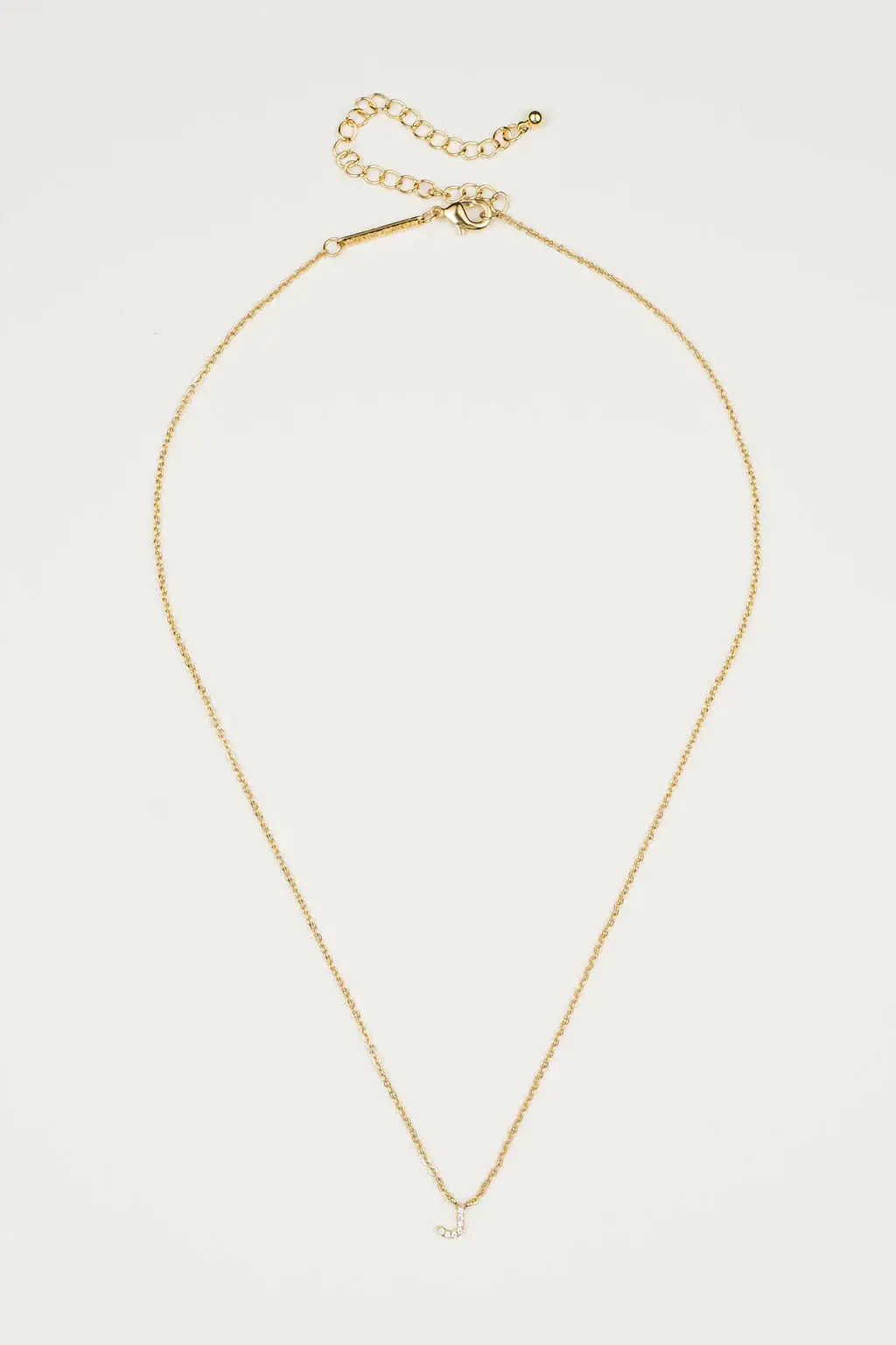 Brenda Grands Jewelry - Wholesale Jewelry Set - 18K Gold Dainty Shiny Initial Necklace - Set of 1622