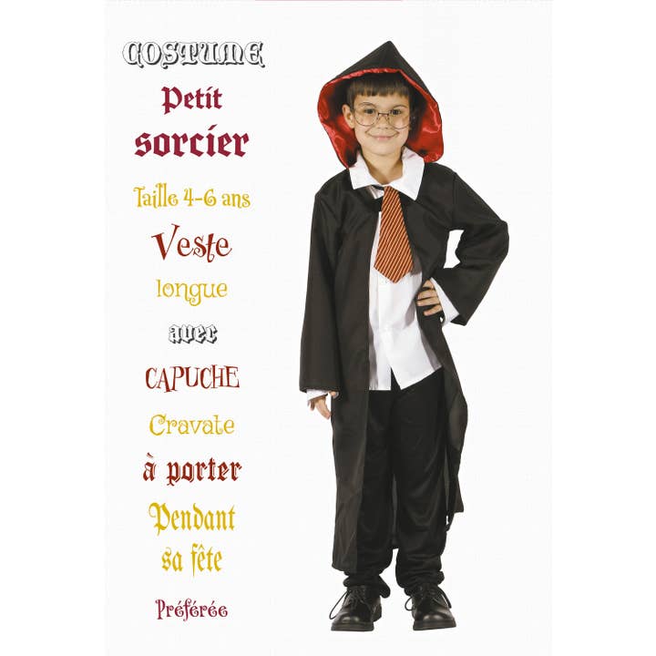 LILLE TROLDMANDSKOSTUME 4/6 ÅR for engroshandel hos Party Pro