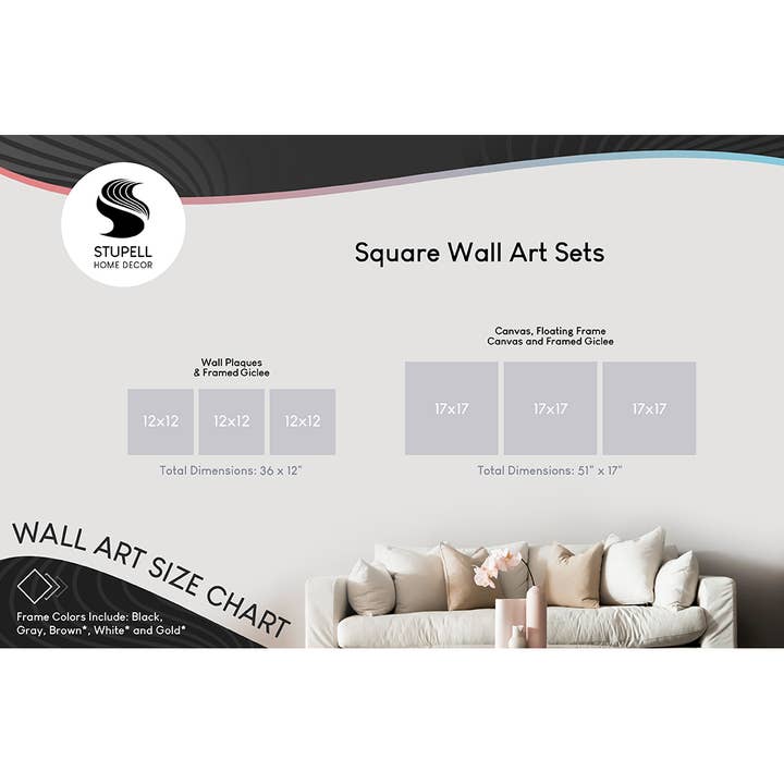 Stupell Industries - Wholesale Wall art set - Yoga Chick Trio Stretching Poses 3pc Canvas Set3