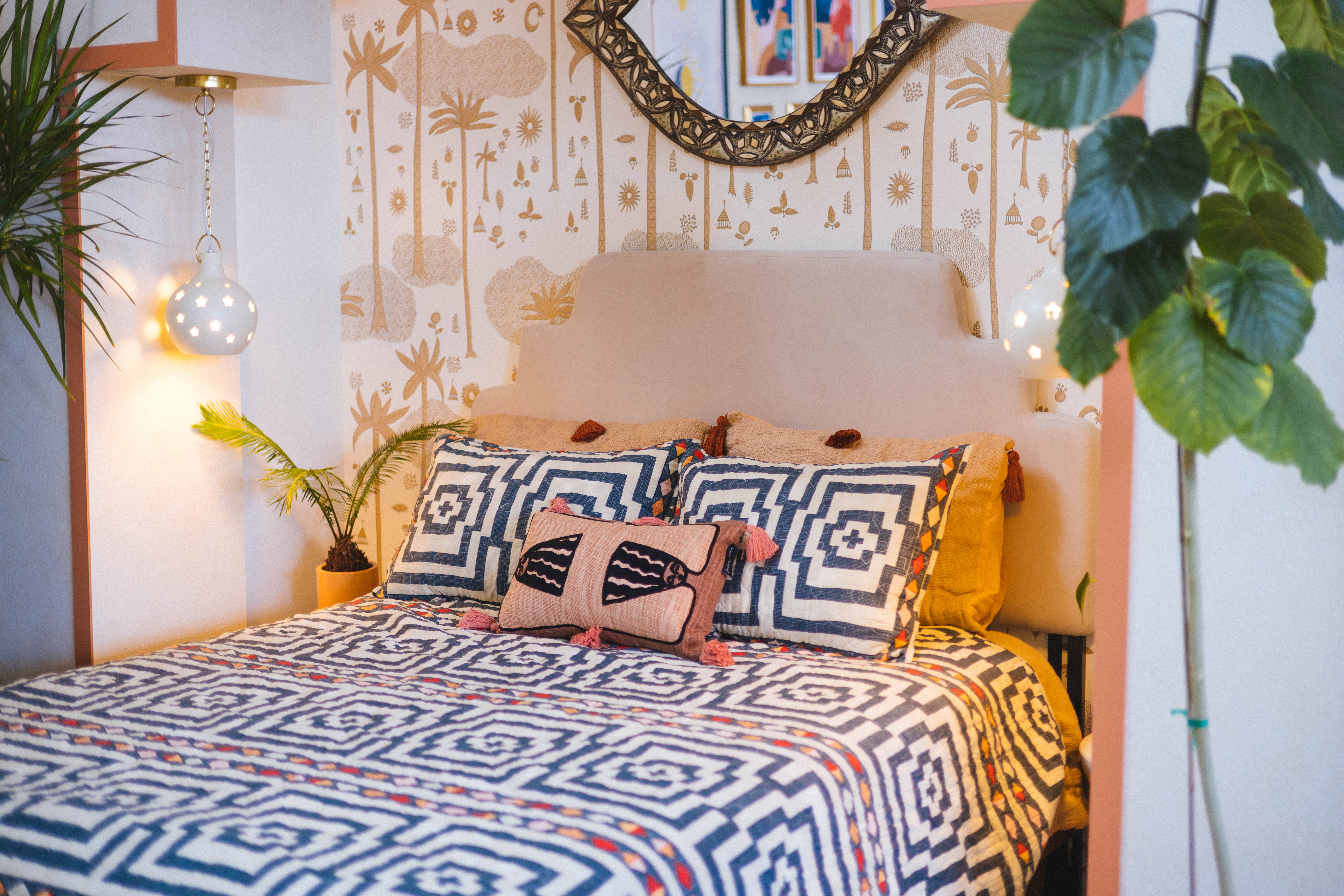 Peking Handicraft – wholesale Bedding set – Hypnotic Quilt Set (Black) - Jungalow7