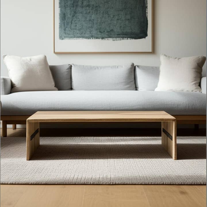 48" Bruine Massief Houten Salontafel voor wholesale door HomeRoots