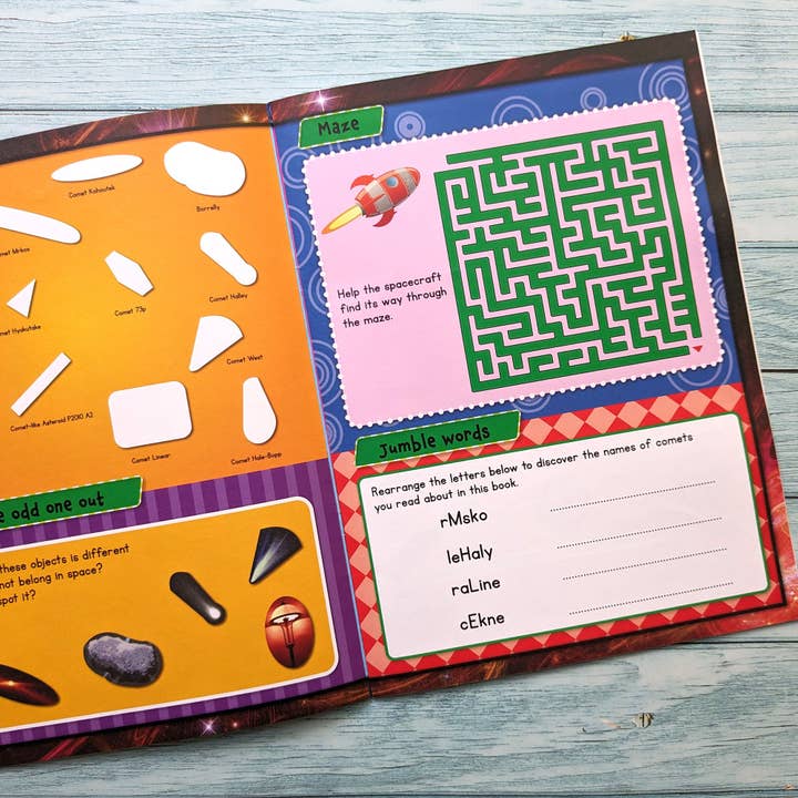 Robert Frederick Ltd - Wholesale Sticker – Child & baby - My Book Of 100 Stickers - Space5