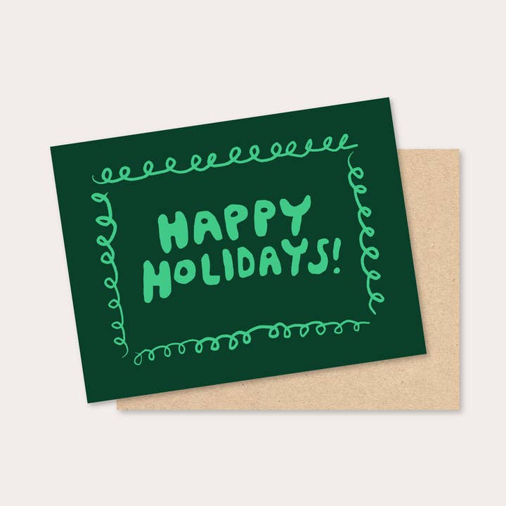 felices fiestas tarjeta de felicitación n.º 1 para venta al por mayor de Gab Art & Design