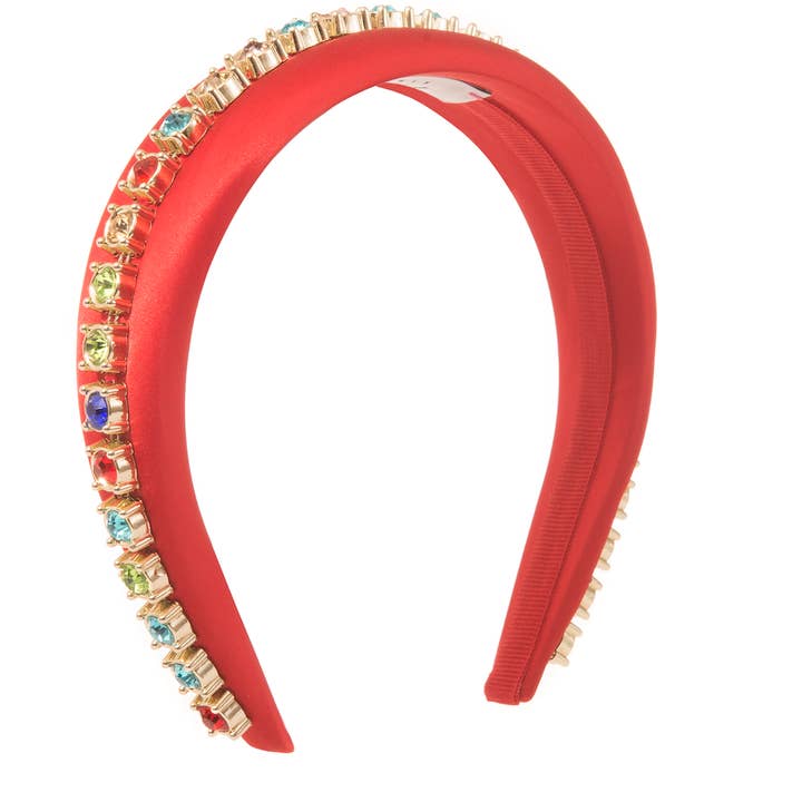ICON hoofdband in rood voor wholesale door ELY.B HATS