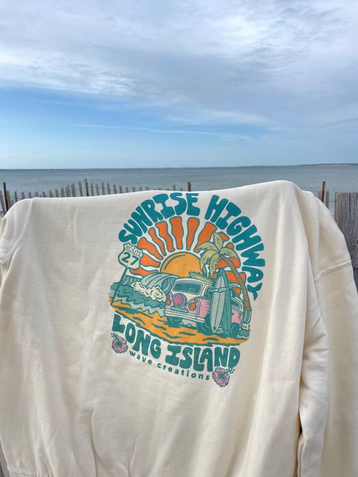 Sunrise Highway Hoodie for wholesale by Wave Creations