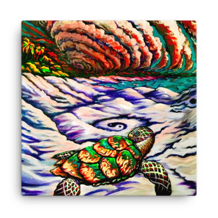 „Pilgrimsrejse“ -tryk for engroshandel hos Heartspace Art