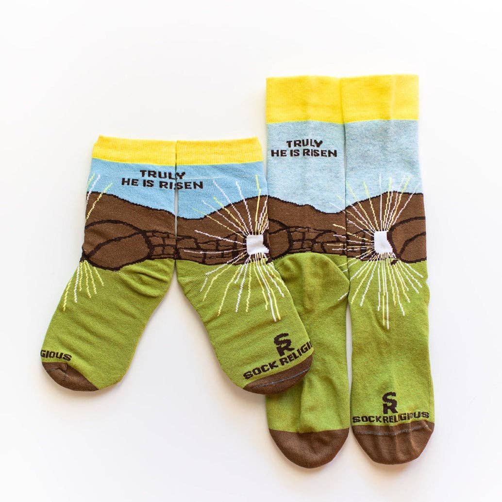 Sock Religious – wholesale Socks – Child – Empty Tomb Kids Socks1