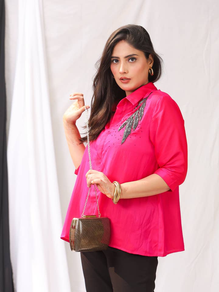 Camisa de Seda de Luxo para Mulher por atacado de Yunikulondon