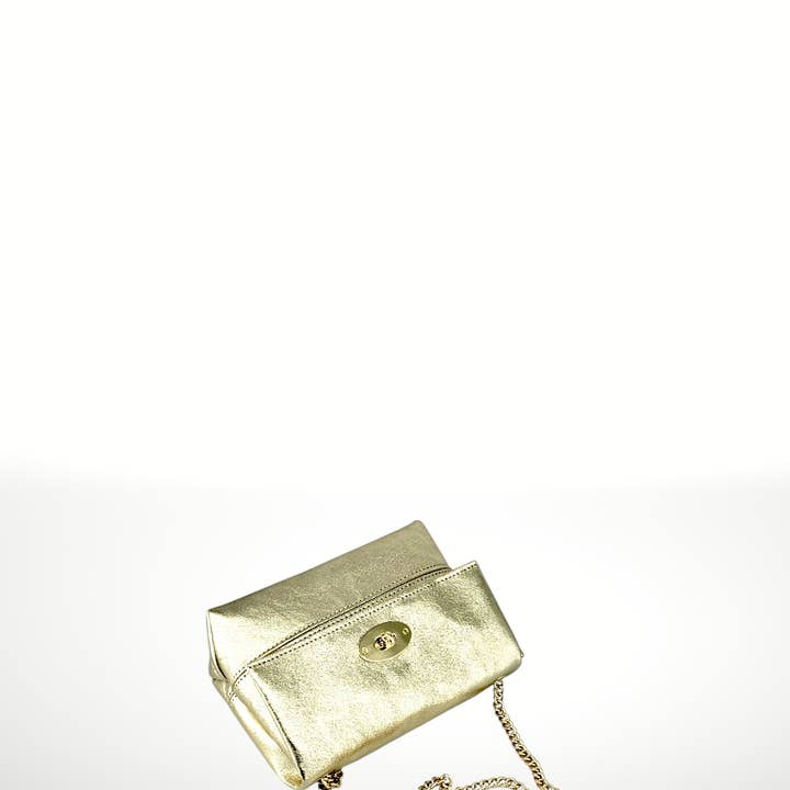 ITALIAN'S LEATHER - Wholesale Clutch Bag - Women's - Daiana Suede Leather Bag 22071338