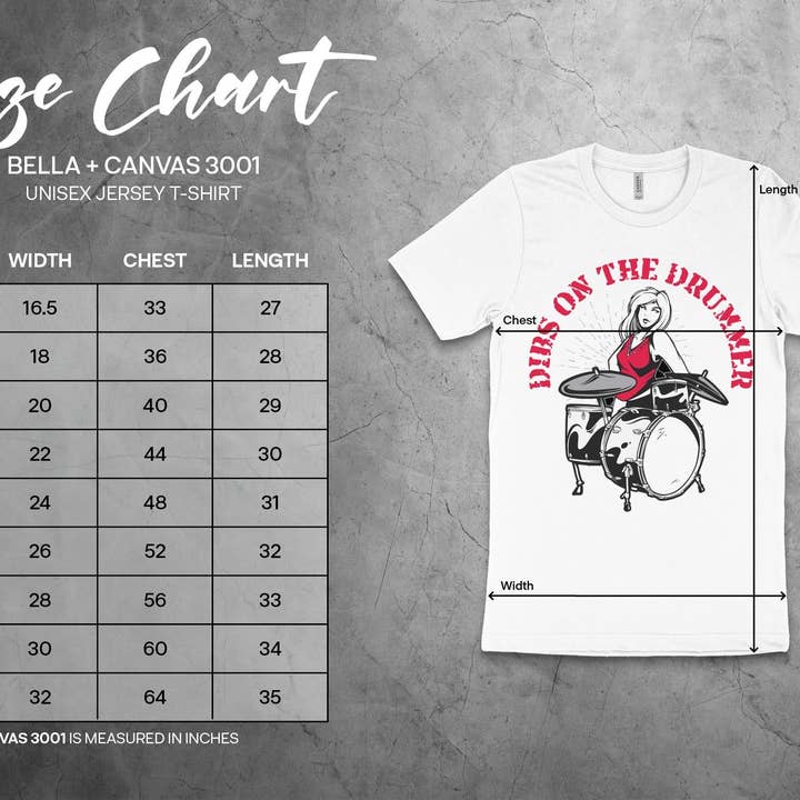 FreakyTeeFactory – Großhandel T-Shirt mit Siebdruck – Damen – Schlagzeuger-T-Shirt, Damen-Rockband-T-Shirt, Hemd für weibliche Schlagzeuger, lässiges Schlagzeug-Grafiktop, Geschenk für Musikliebhaber14