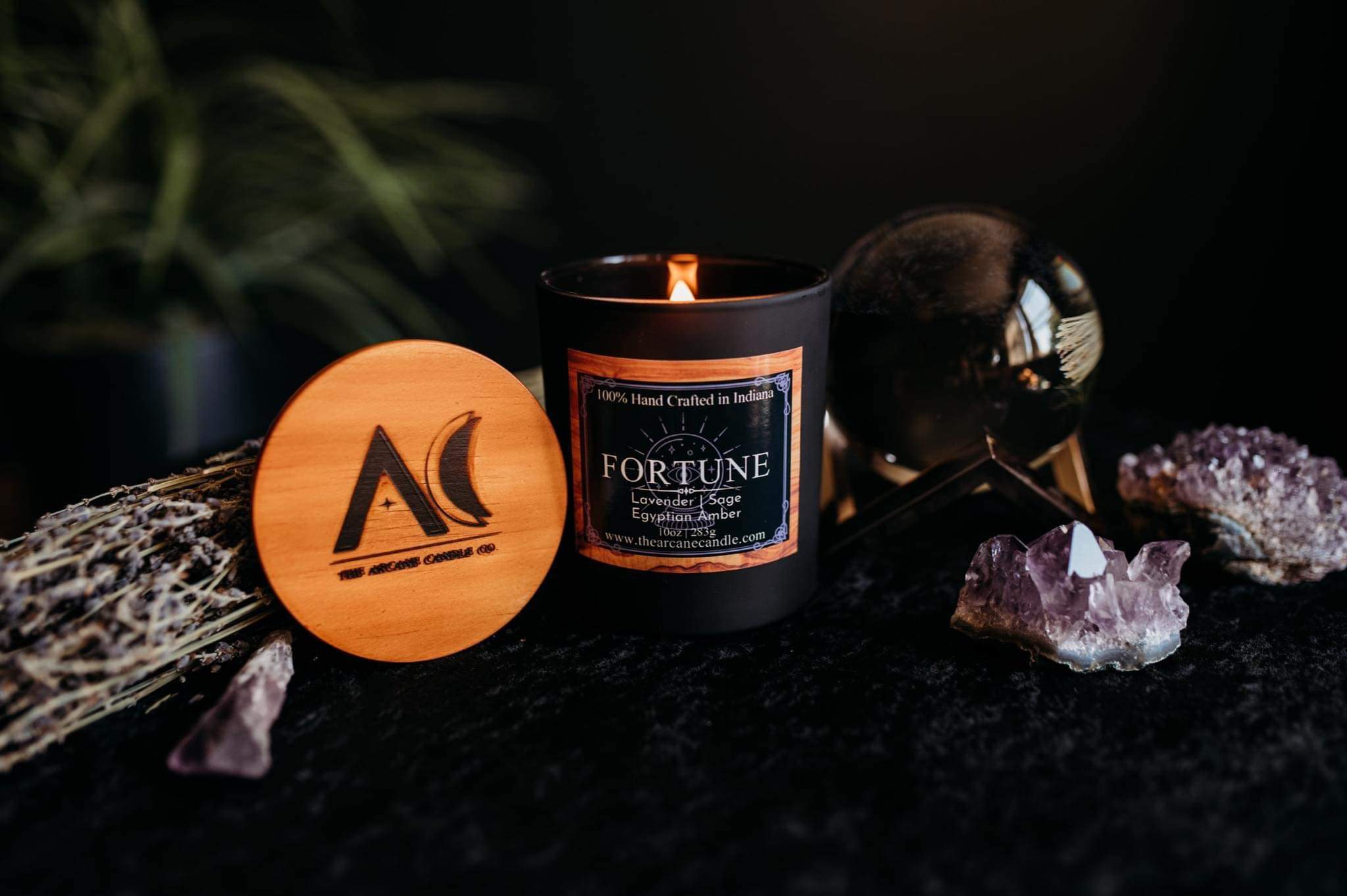 The Arcane Candle - Wholesale Jar/Filled Candle - Fortune2