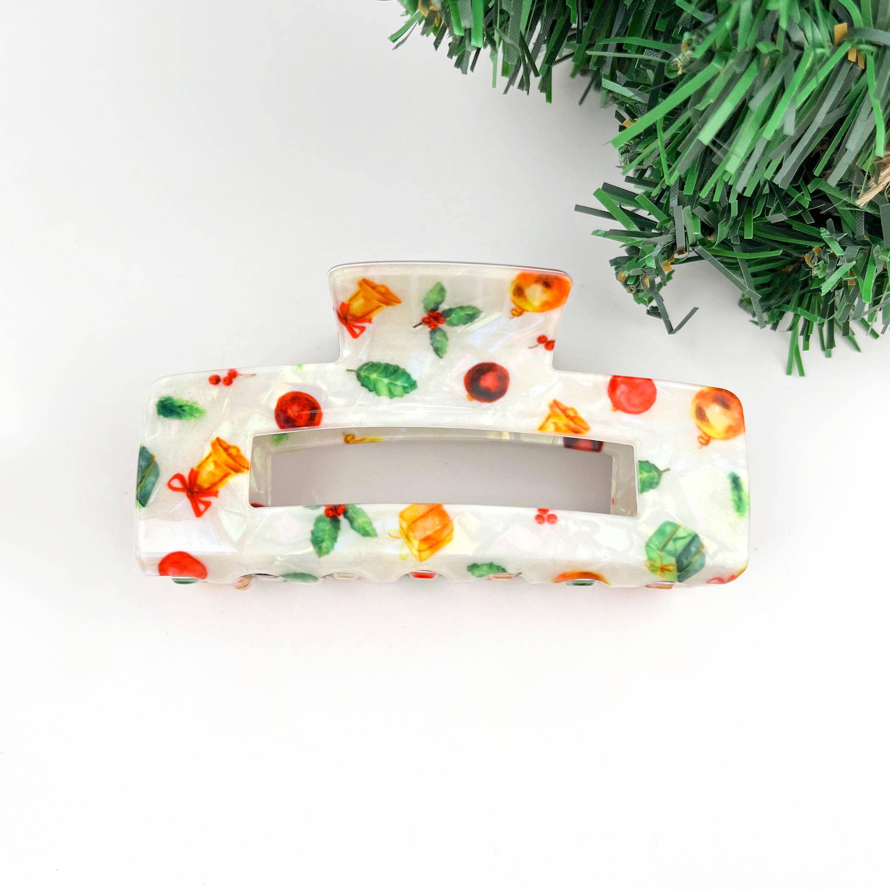 TheDivaSoap - Wholesale Hair Clip - Women's - Christmas Series Rectangular Hair Claw Clips3