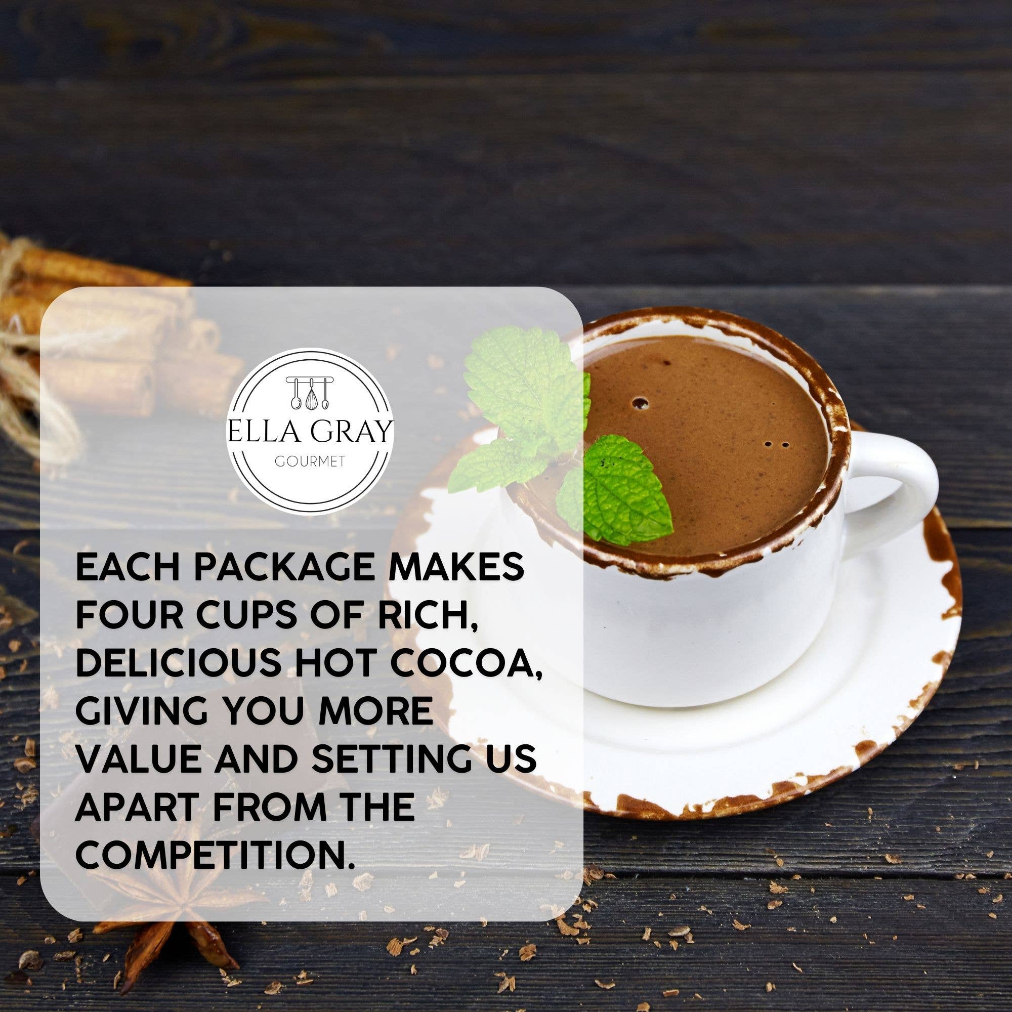 Ella Gray Gourmet - Vente Préparations/kits pour chocolat chaud - Chocolat chaud - Menthe2