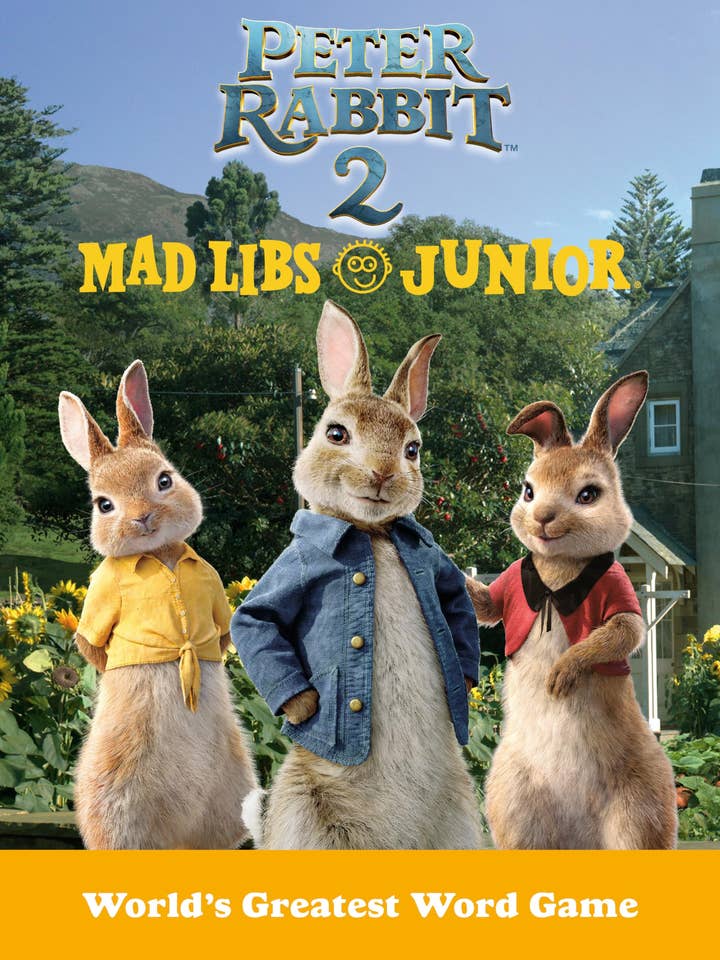 Peter Rabbit 2: Mad Libs Junior word game by - for wholesale by Boon Books