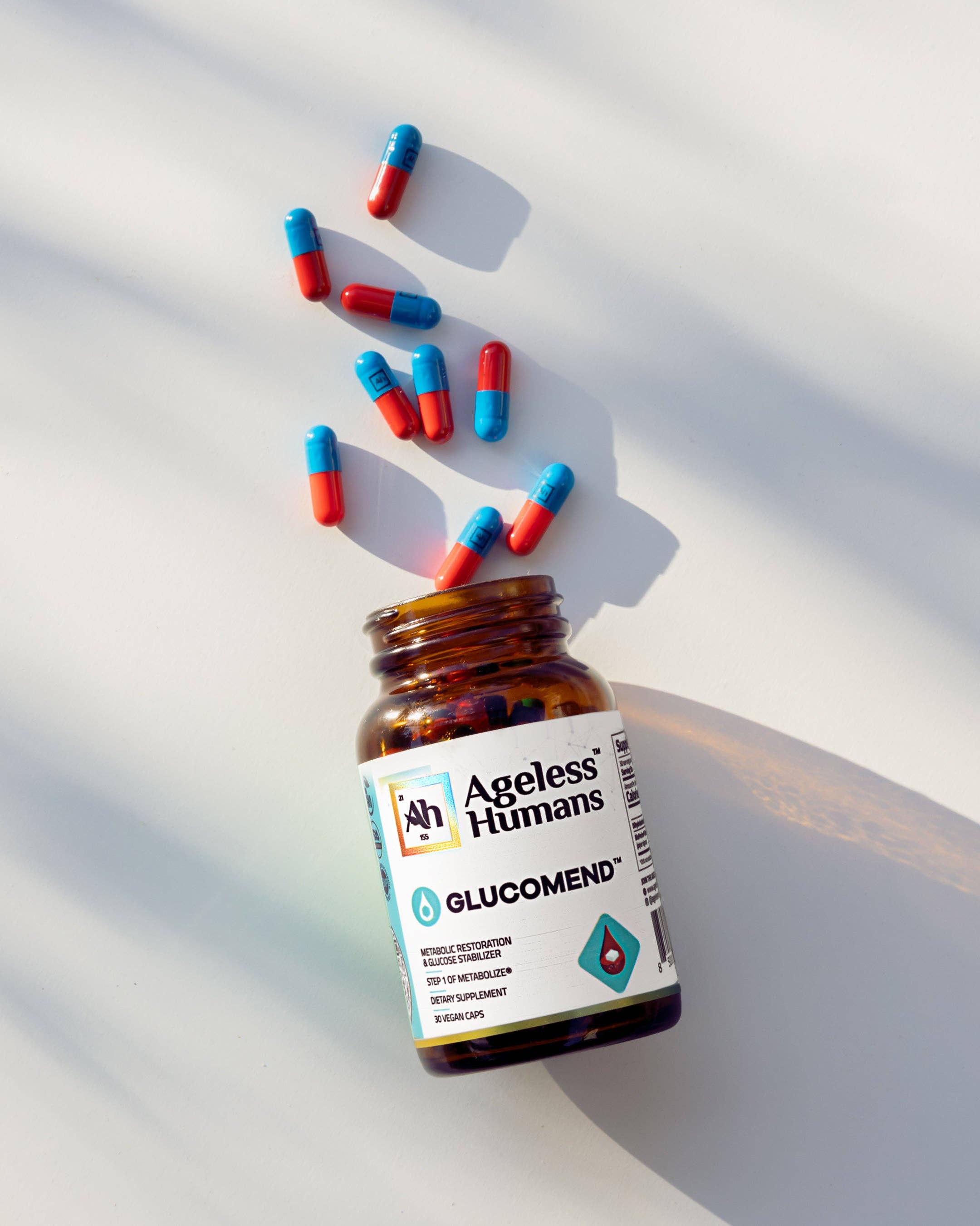 Ageless Humans - Wholesale Oral Supplement/Vitamin - GlucoMend®: Advanced Blood Sugar Support Formula